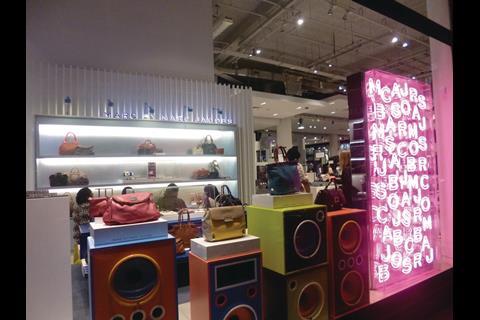 Selfridges, Michael Kors window, Duke Street